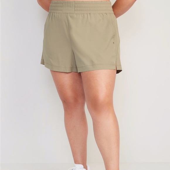 NWT OLD NAVY High-Waisted StretchTech Pull-On Surf Short4-inch inseam Birch Leaf - Picture 8 of 10